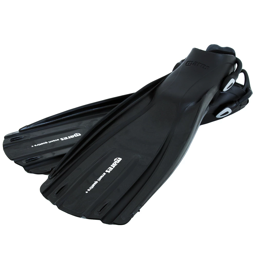 Mares Avanti Quattro + Fins Black 3 Mares Avanti Quattro + Fins Black