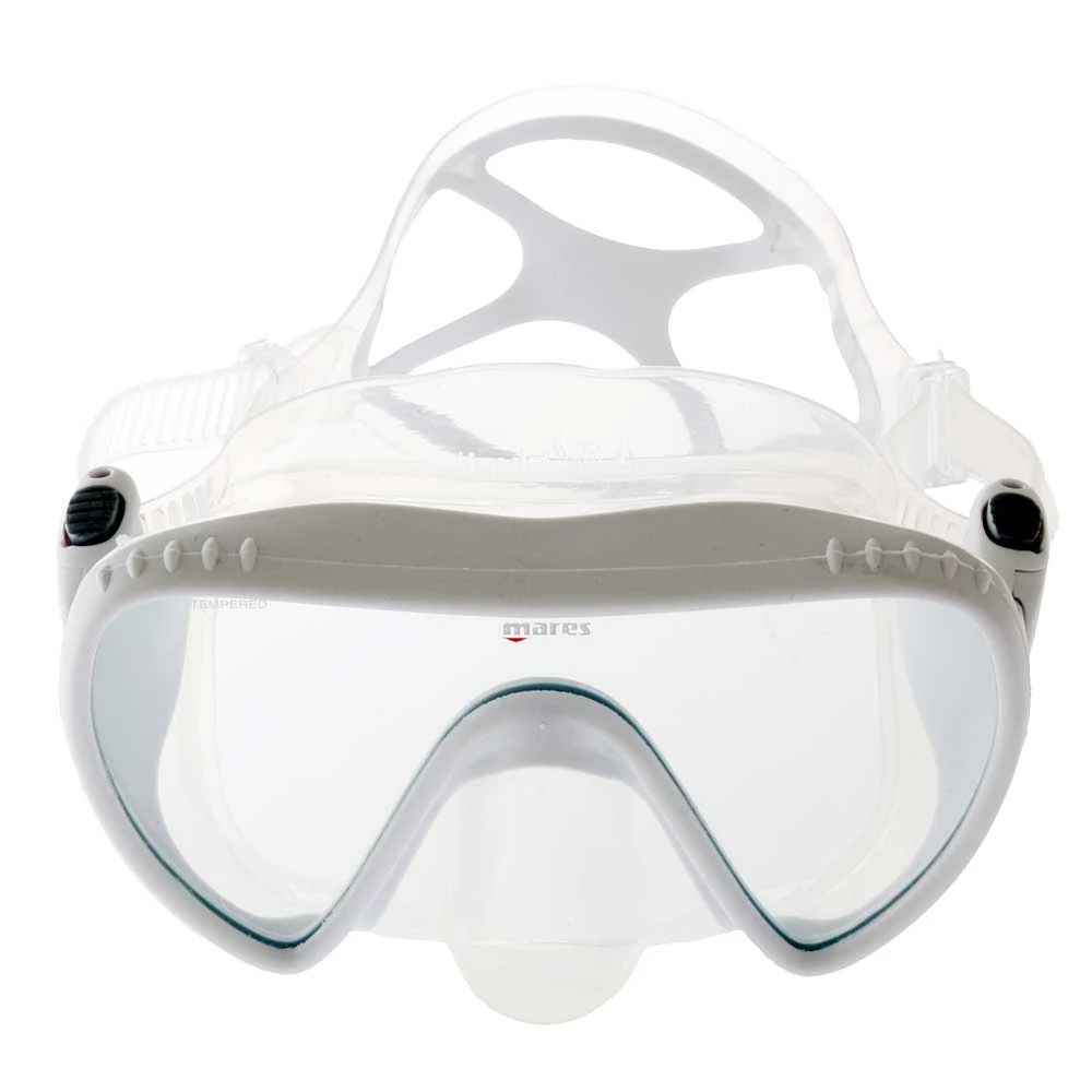 Mares Essence Liquidskin Adult Dive Mask Clear/White 4 Mares Essence Liquidskin Adult Dive Mask Clear/White - Image 2