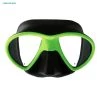 Mares X-Free Adult Dive Mask Lime/Black