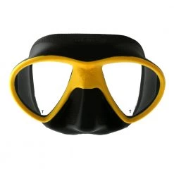 Mares X-Free Adult Dive Mask Yellow/Black