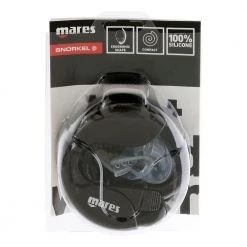 Mares Silicone Roll Up Travel Snorkel Black