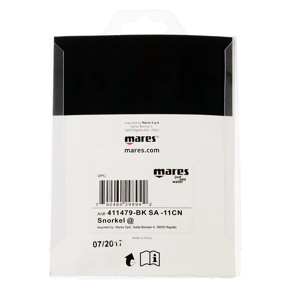 Mares Silicone Roll Up Travel Snorkel Black 4 Mares Silicone Roll Up Travel Snorkel Black - Image 2