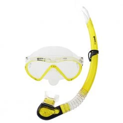 Mares Cobia And Fluida Adult Dive Mask Snorkel And Fins Set Yellow -Cheap Mares Shop 124045 5 4