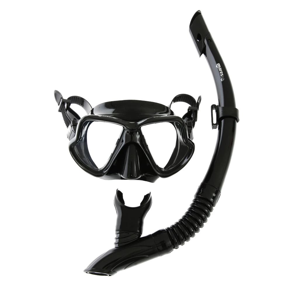 Mares Wahoo Adult Dive Mask And Snorkel Set Black 4 Mares Wahoo Adult Dive Mask And Snorkel Set Black - Image 2