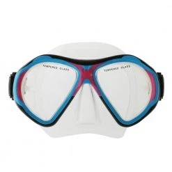 Mares Pearl Adult Dive Mask And Snorkel Set Pink/Clear -Cheap Mares Shop 124095 4
