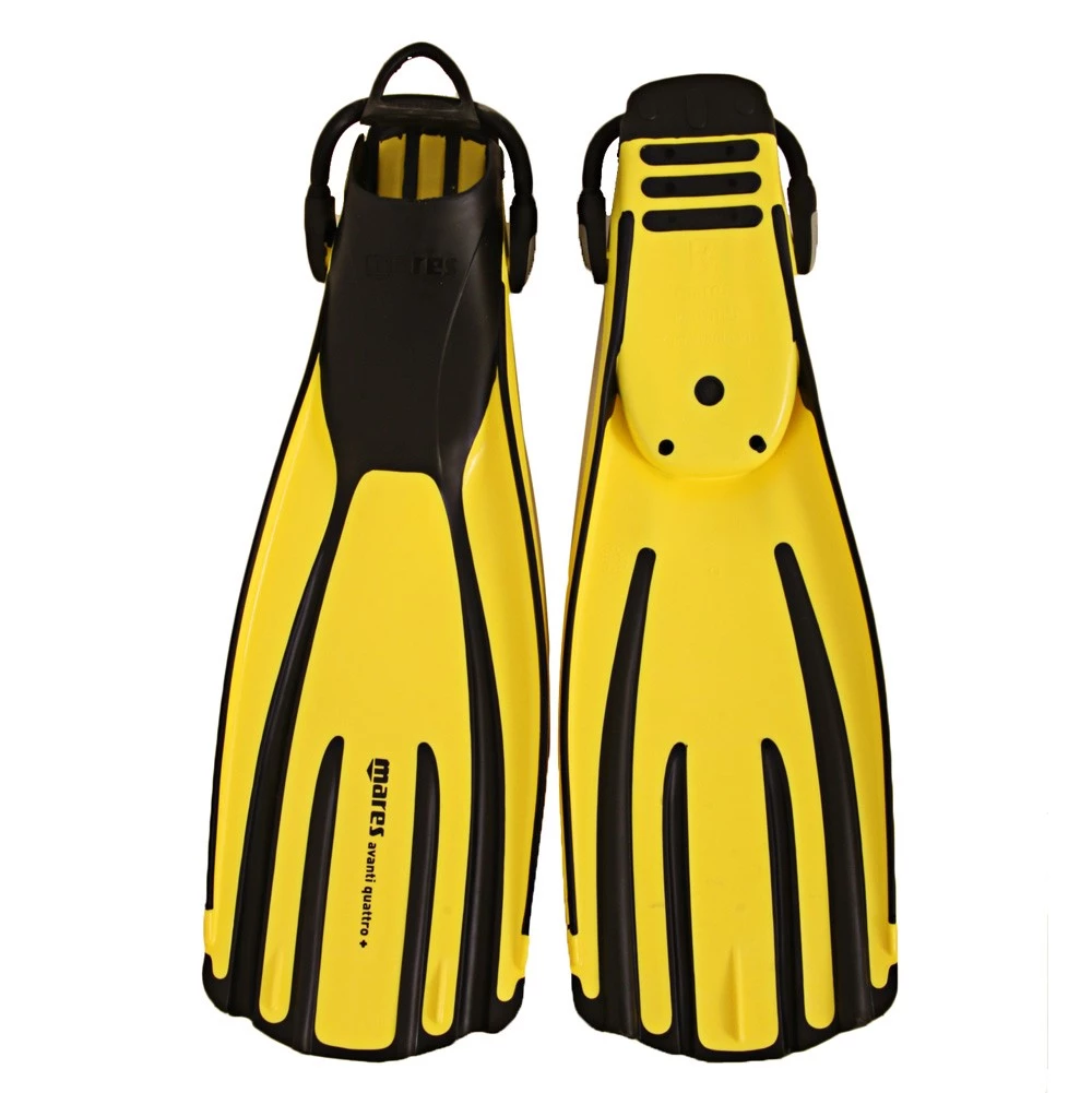 Mares Avanti Quattro + Dive Fins Reflex Yellow 4 Mares Avanti Quattro + Dive Fins Reflex Yellow - Image 2