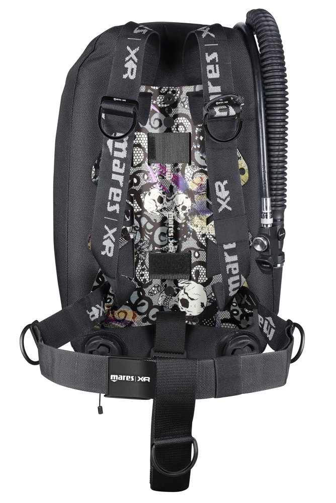 Mares Psycho Calavera Single Backmount Set 3 Mares Psycho Calavera Single Backmount Set