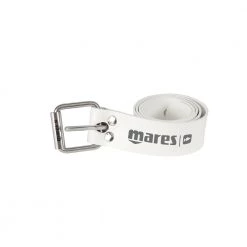 Mares Elastic Dive Belt With SS Marseillaise Buckle White