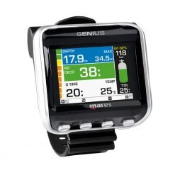 Mares Genius Dive Computer Black Silver