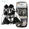 Mares Bonito X-One Adult Dive Mask Snorkel And Fins Set White/Black -Cheap Mares Shop groupedmaresbonitox onesnorkelingset 1 1