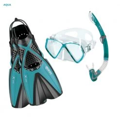 Mares X-One Pirate Junior Dive Mask Snorkel And Fins Set