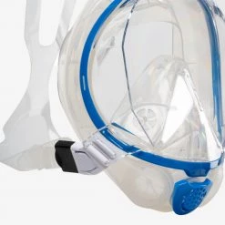 Mares Sea Vu Dry Plus Full Face Snorkeling Mask Blue/Clear S/M -Cheap Mares Shop sea vu dry blue clear 1 1