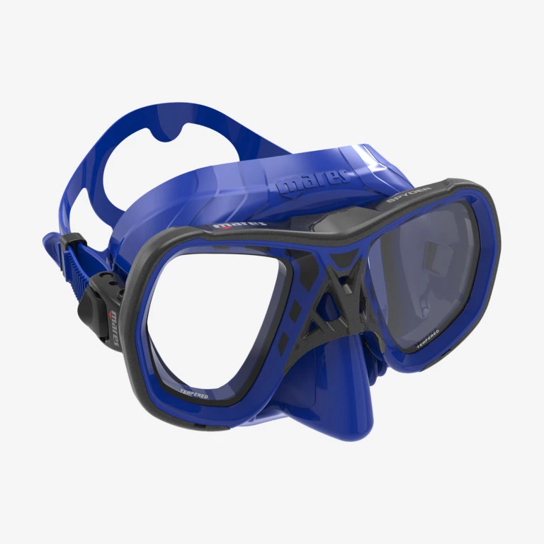 Mares Spyder Spearfishing Mask Black/Blue 3 Mares Spyder Spearfishing Mask Black/Blue